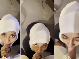 Jasmine Cantik BerHijab Disuruh Sepong